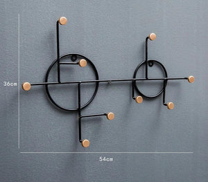 Creative Key Wall Hanging Iron Decorative Hanger
