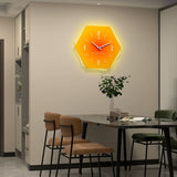 Contemporary Hexagonal Clock