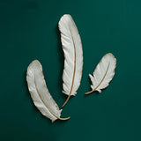 White Feathers Wall Sculpture