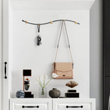 Simple Luxurious Wave Coat Hanger Hook