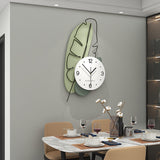 Banana Leaf Wall Clock