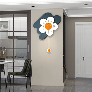 Simple Daisy Wall Clock