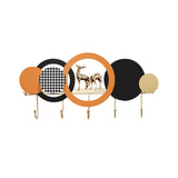 Deer Circles Wall Hooks