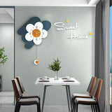 Simple Daisy Wall Clock