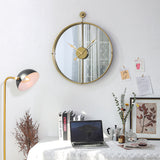 Large Mirror Clock