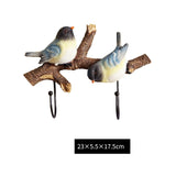 Decorative Birds Wall Hooks