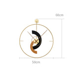 Modern Ying Yang Wall Clock