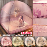 Anti-Mosquito Portable Three-Door Freestand Bed Insect Repellent Tent