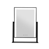 LED Makeup Mirror Hollywood Standing Mirror Black